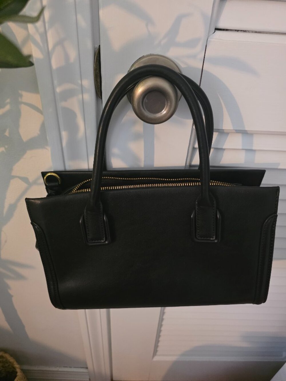 Madison West Black Shoulder Bag